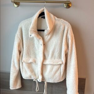 Cozy Cream Sherpa Jacket